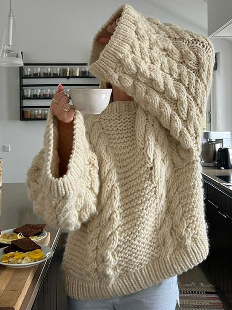 Marvel Cable Knit Sweater [3DMWVQPU]