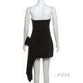 Marykate Floral Strapless Mini Dress [6C3R60FH]