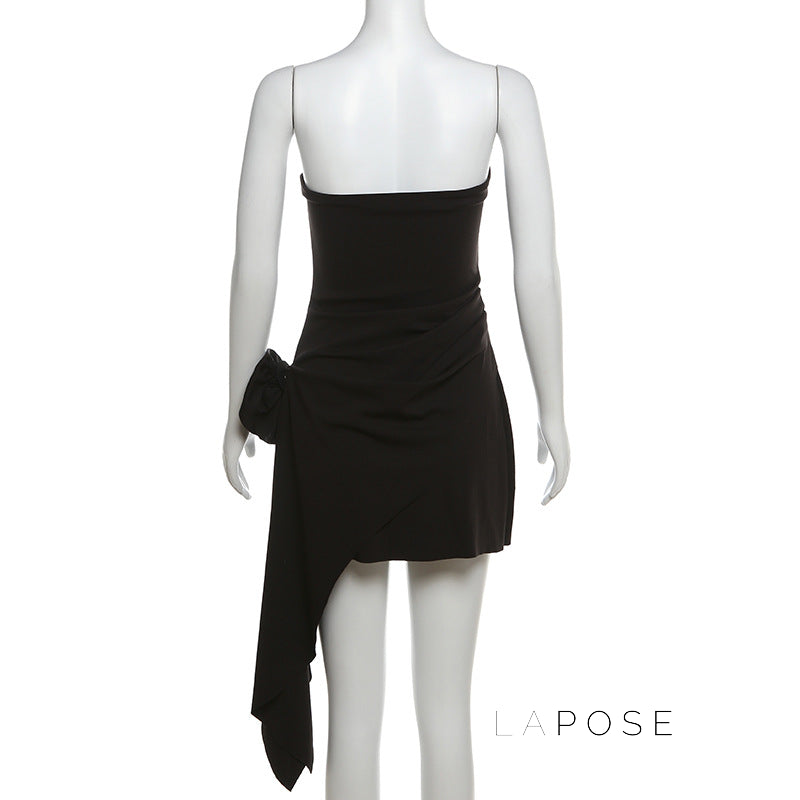 Marykate Floral Strapless Mini Dress [6C3R60FH]