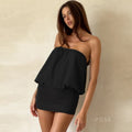 Masyn Halter Mini Skirt Set