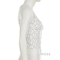 Maybelline Striped Lace-Up Camisole [DN2YDQUG]