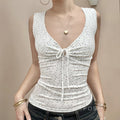 Maybelline Striped Lace-Up Camisole [UZN3M3NC]