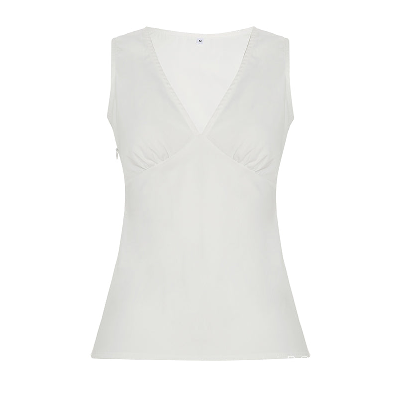 Mayleen Deep V Corset Top