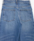 Mayleen Rivet Straight-Leg Jeans [ETE28CX9]