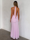 LaPose Mckinsey Draped Maxi Dress