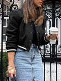 Mecca Varsity Snap Jacket [58S9XUNF]