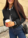 Mecca Varsity Snap Jacket [M4OPBQYH]
