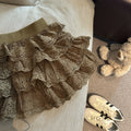 Meira Layered Ruffle Mini Skirt [BP0WCPHV]