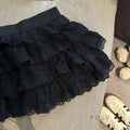 Meira Layered Ruffle Mini Skirt [330QSYIT]
