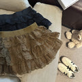 Meira Layered Ruffle Mini Skirt [EW0EYX4S]