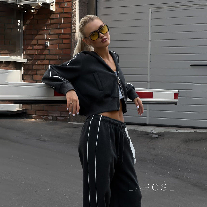 Melissa Side Stripe Lounge Set [571IWTN8]