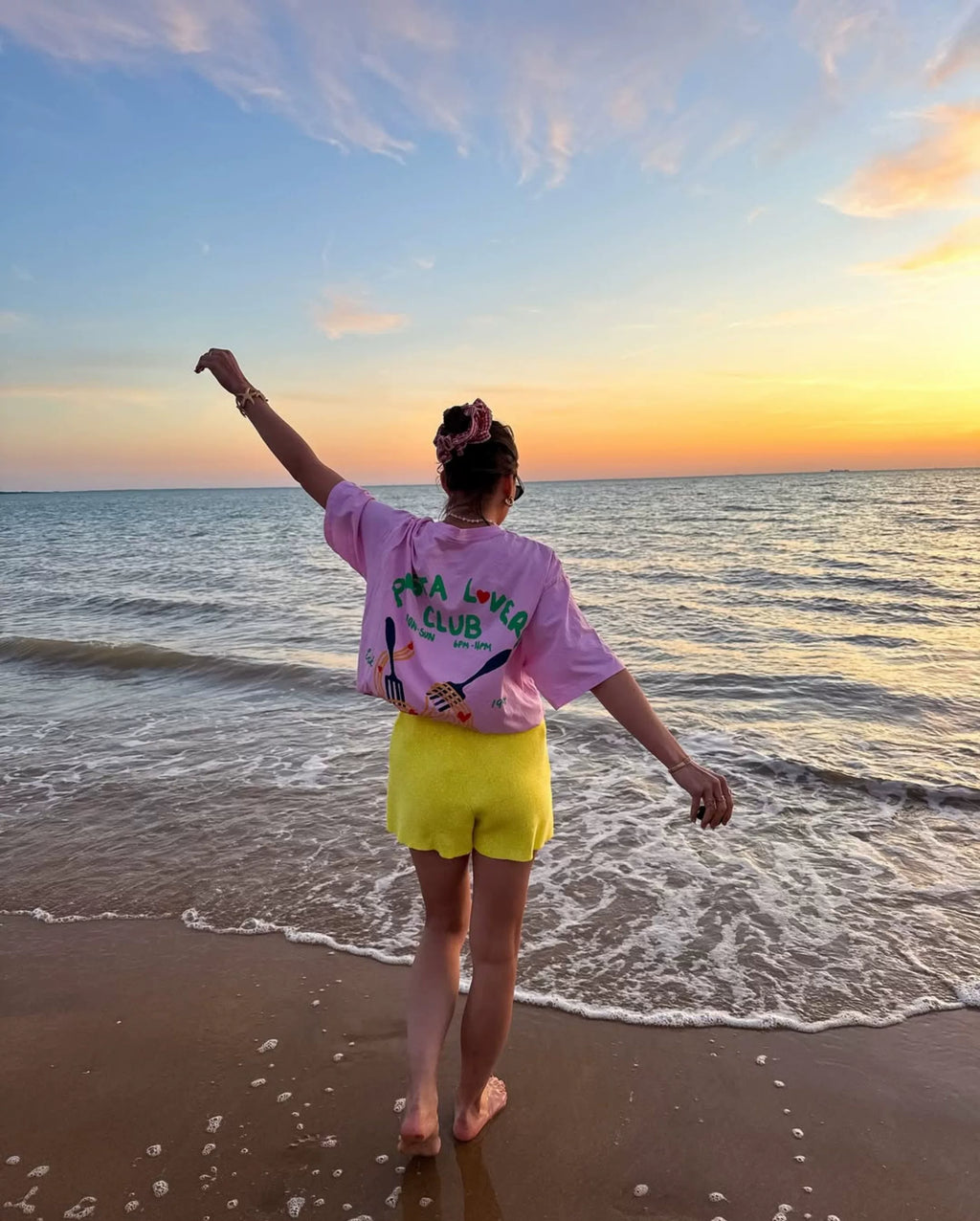 Meliyah Pasta Love Club Tee