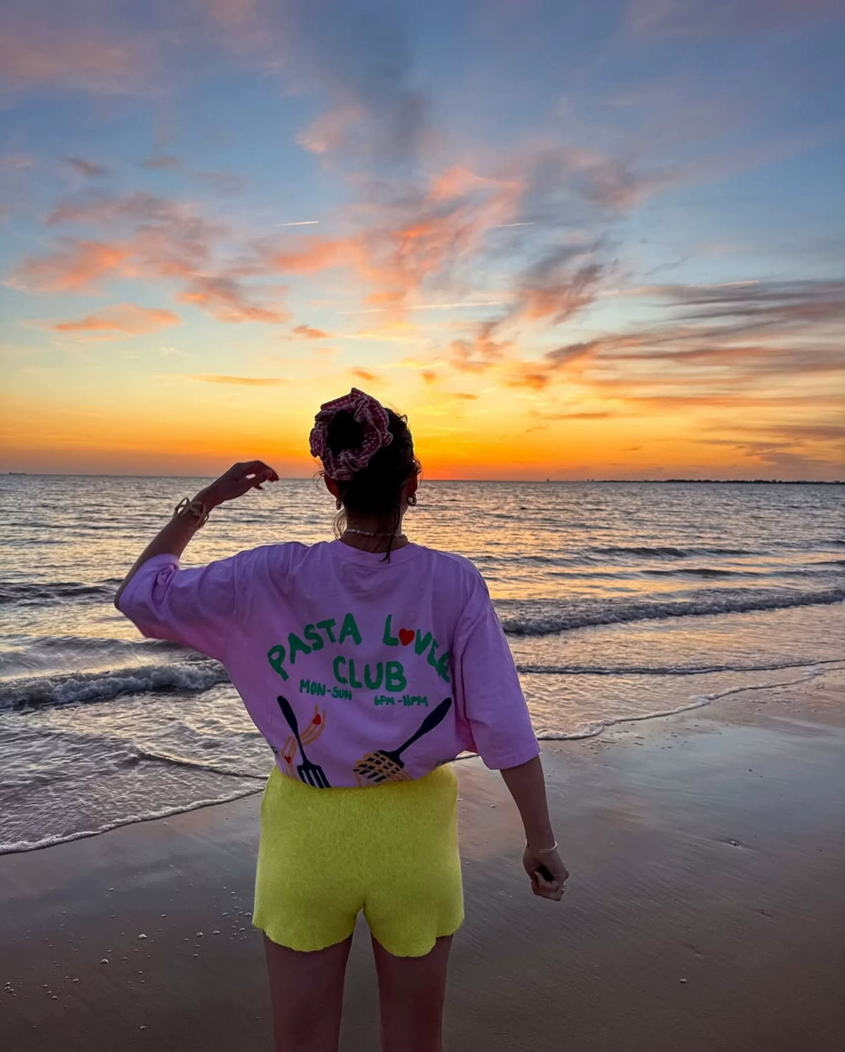 Meliyah Pasta Love Club Tee