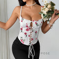 Mercedez Lace-Up Corset Top [ULTW4UKT]