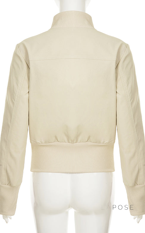 Miamor Ribbed Patchwork Utility Jacket [AS5V9SZ0]