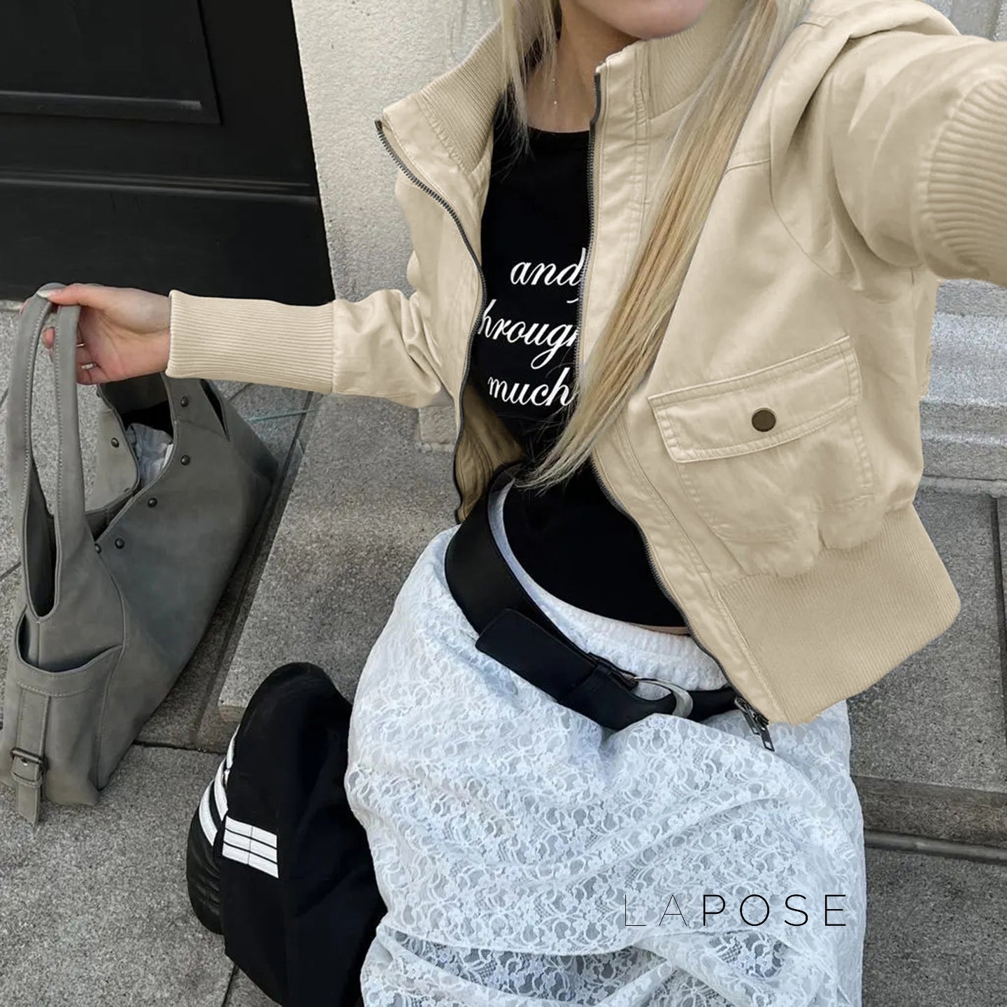 Miamor Ribbed Patchwork Utility Jacket [UL1NVRVI]