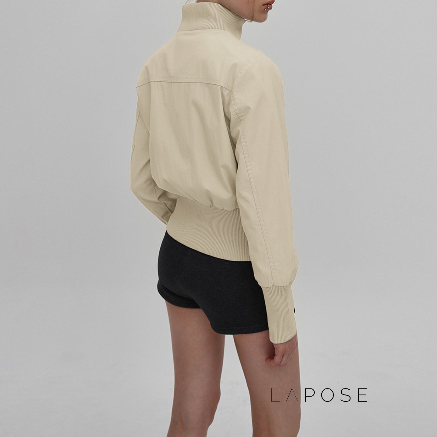 Miamor Ribbed Patchwork Utility Jacket [8FGX4IHT]