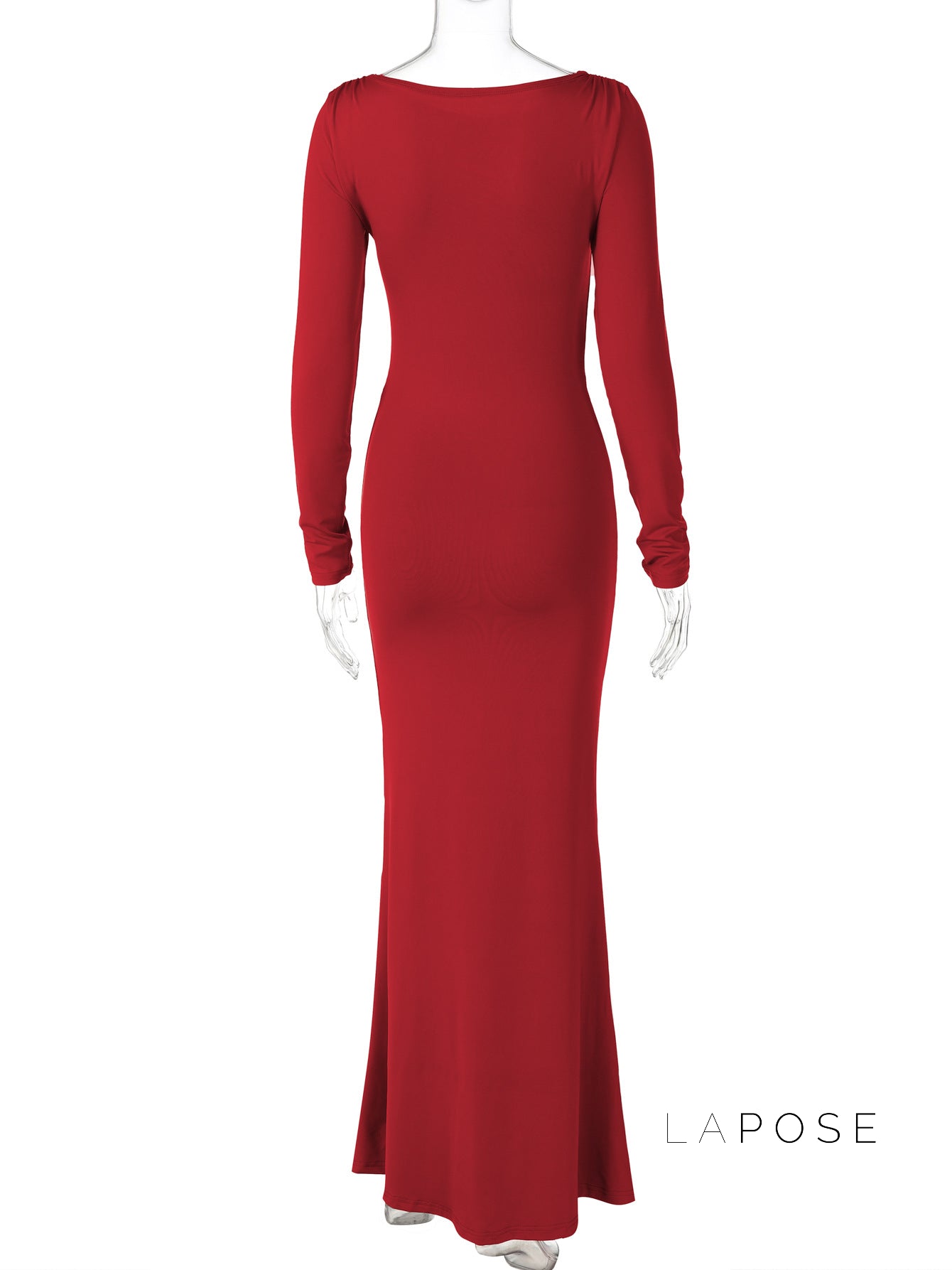 Mildred Pleated Long Sleeve Dress [DS4PWUU1]