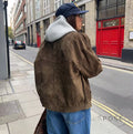 Miller Chic Wool Blend Bomber Jacket [52LIK9BP]