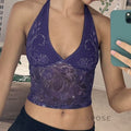 Monae Floral Crop Camisole