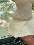 Mulan Lace Halter Mini Dress [75EOU5TY]