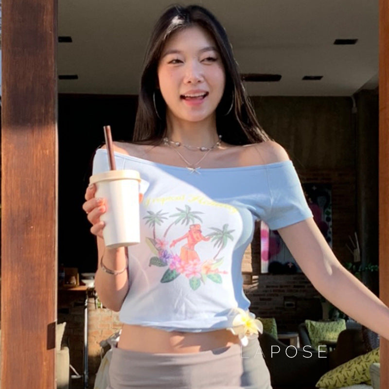 Nahomi One-Shoulder Crop Top [P3EGD6E4]