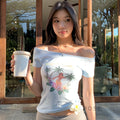 Nahomi One-Shoulder Crop Top [52HIZZZ5]