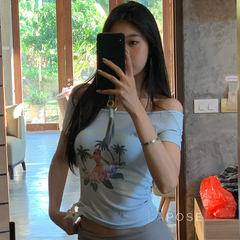 Nahomi One-Shoulder Crop Top [SKHSV0RU]