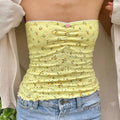 Naiya Floral Tube Top [XLOTJVSX]