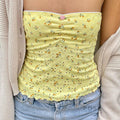 Naiya Floral Tube Top [CMW7QY34]