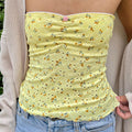 Naiya Floral Tube Top [ZB90FXDH]