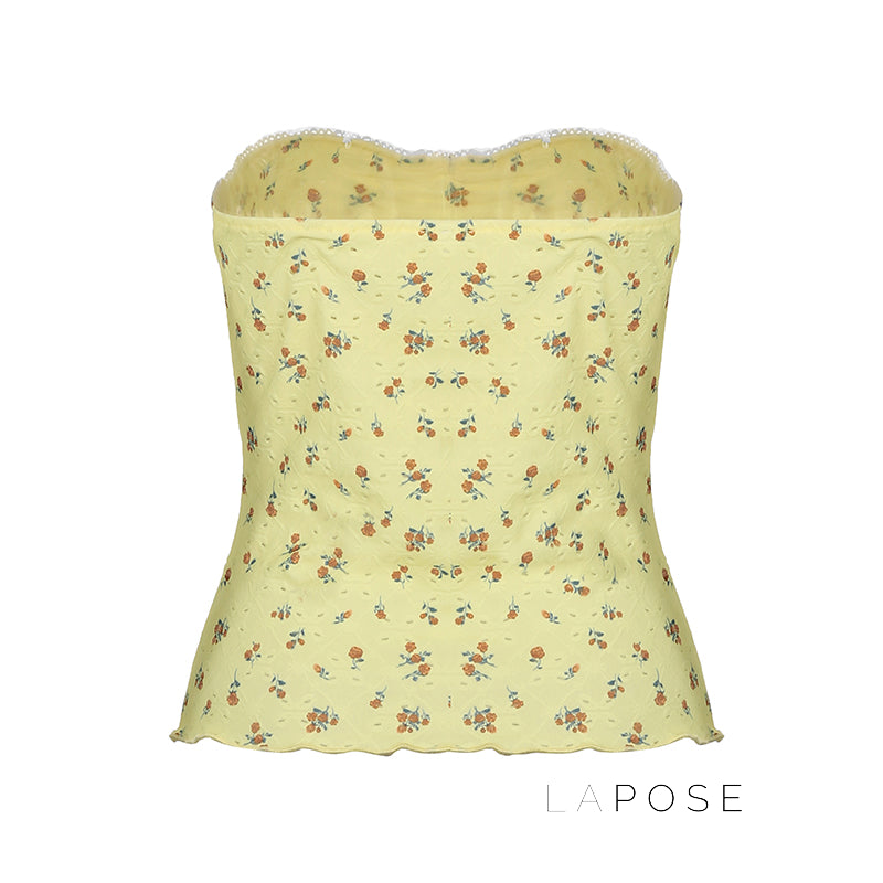 Naiya Floral Tube Top [4QV7TDPA]