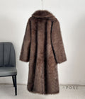 Nana Plush Faux Fur Coat [U6BX3648]