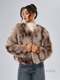 Naomy Faux Fur Coat [CR233FQC]