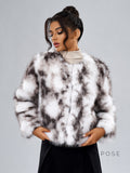 Naomy Faux Fur Coat [X7FLJJOW]