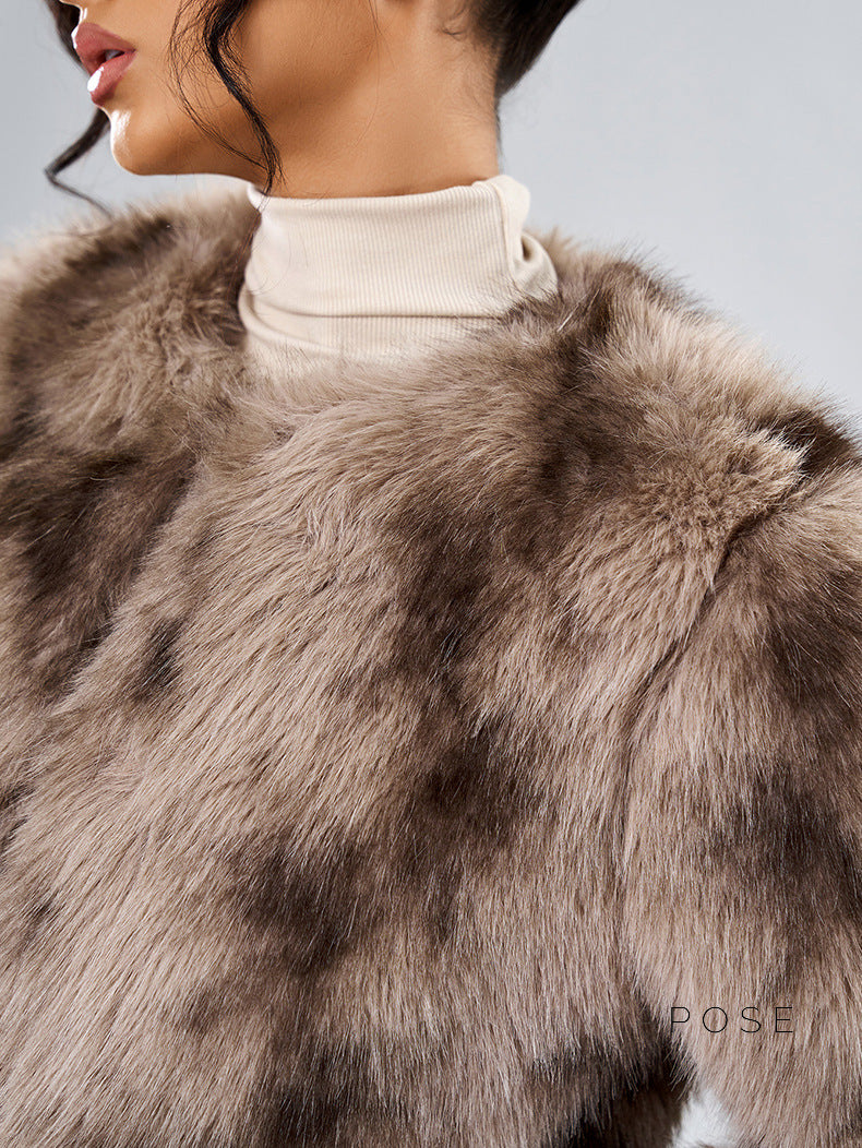 Naomy Faux Fur Coat [R3A5GRJV]