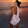 Nathaly Halter Mini Dress [JWCPI9VL]
