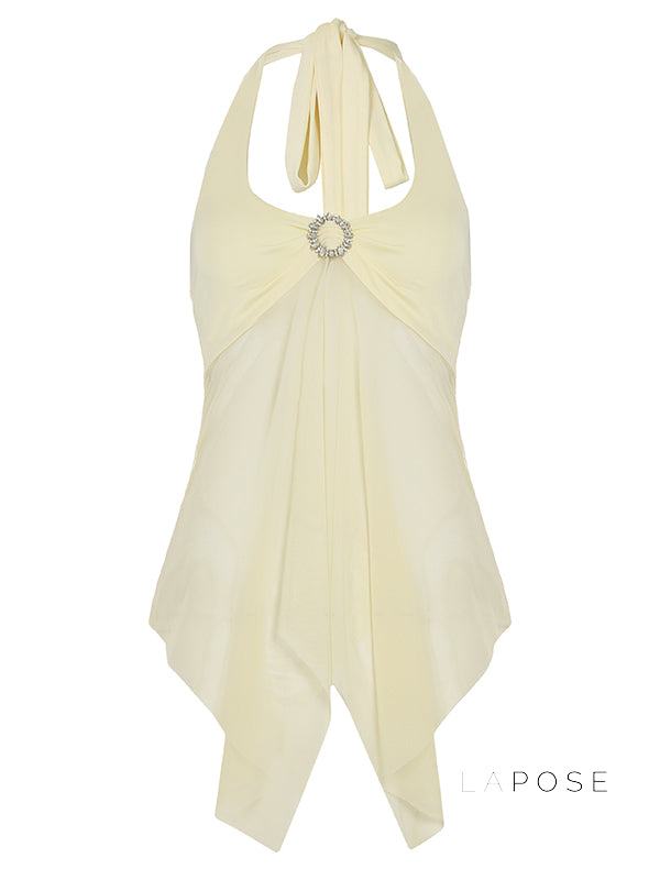 Nava Cropped Mesh Vest [GP0U0573]