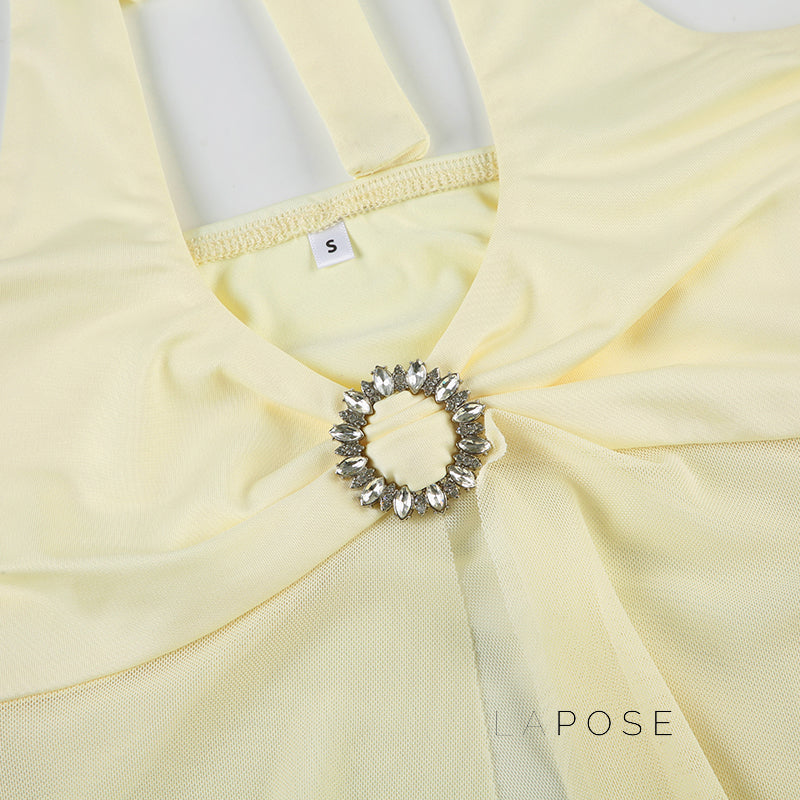 Nava Cropped Mesh Vest [5OOXKJ1Y]