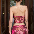 LaPose - Nava Floral Lace Mini Skirt Set