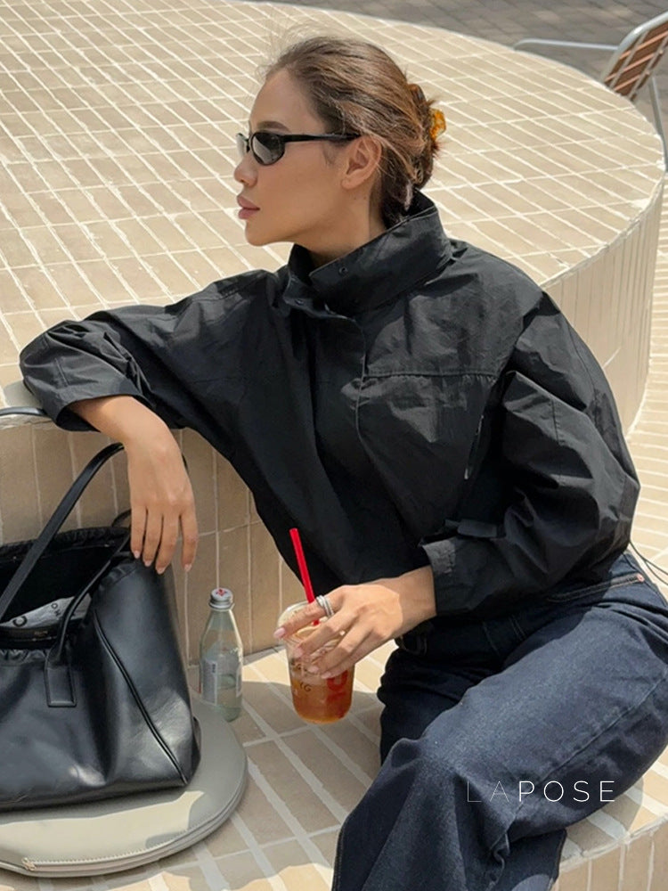 Navya Cropped Zip Jacket [DTRSGNUQ]