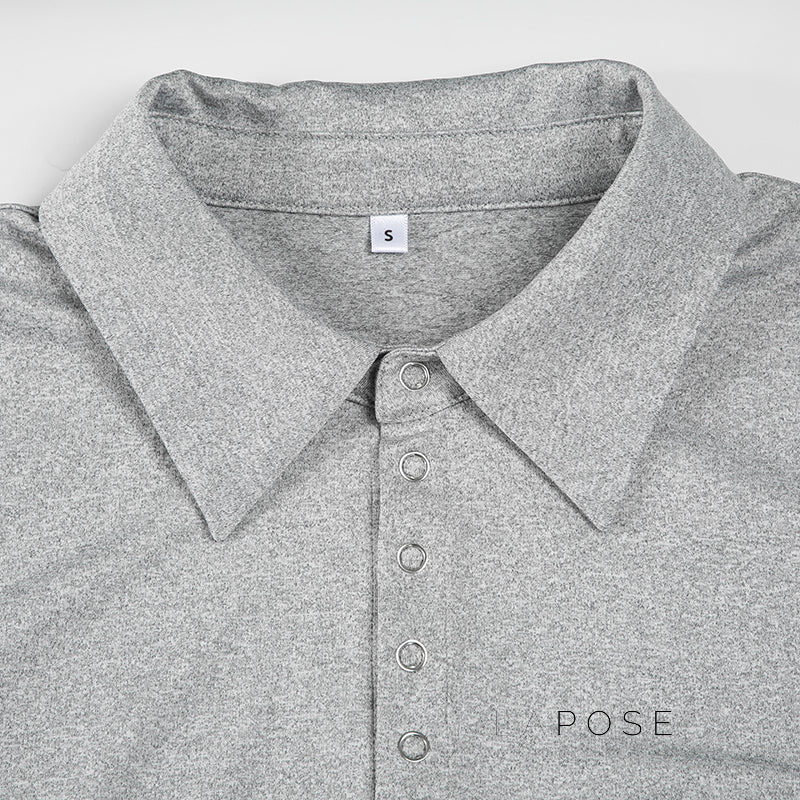 Nayelis Buttoned Polo Top [C3MYOHBE]