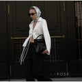 Naylah Bow Satin Shirt [NC32U1M5]
