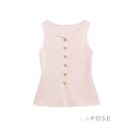 Neely Gold Button Knit Vest [5JEVDFZ3]