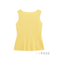 Neely Gold Button Knit Vest [LQONPBGS]