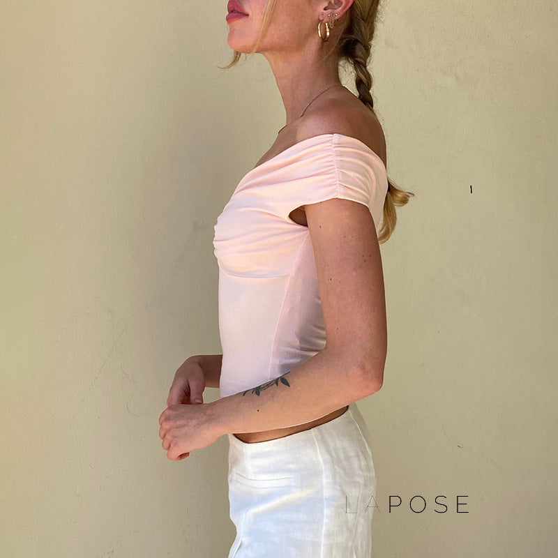 Neriah Pleated V-Neck Cami [Z4F5YZBW]