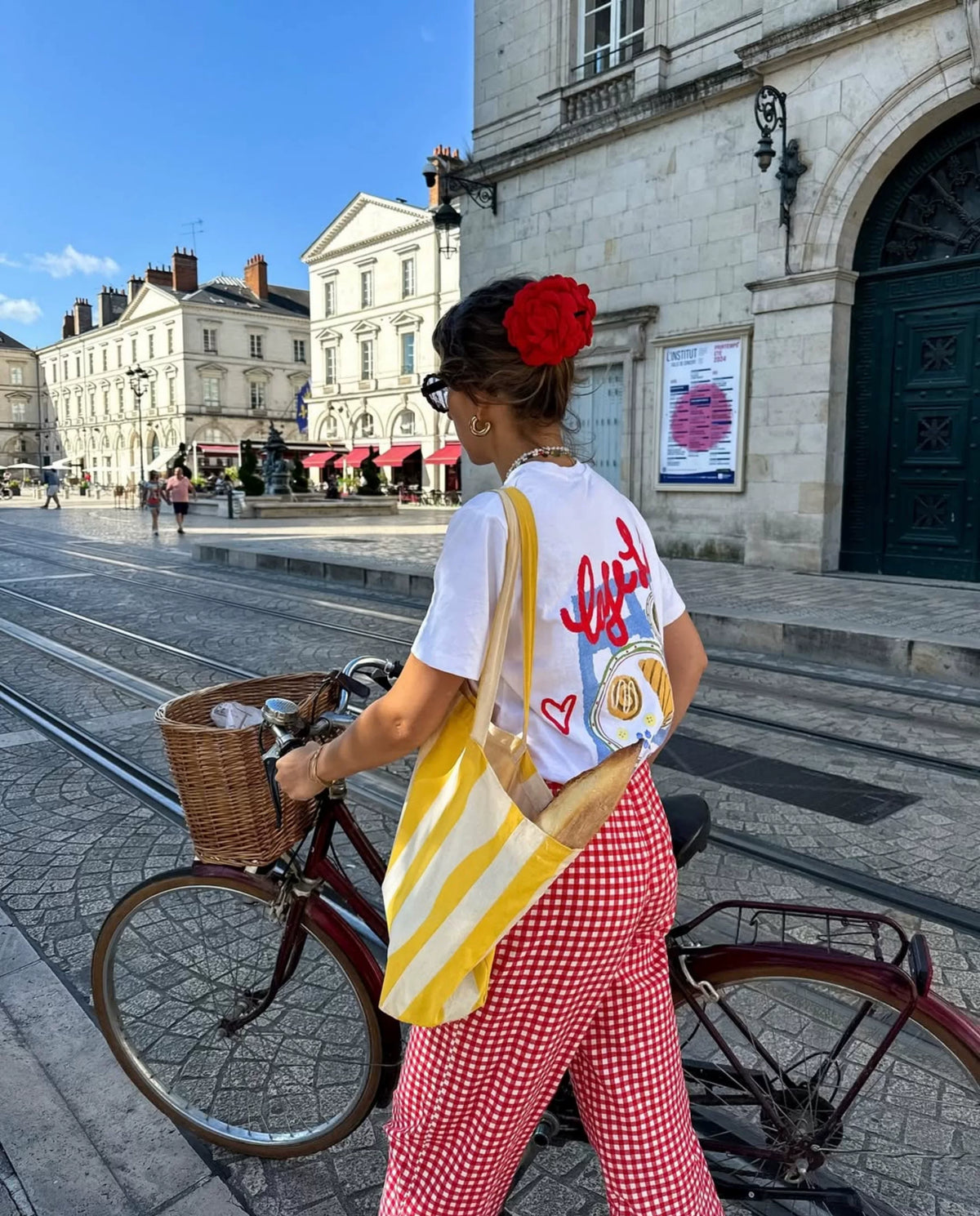 Neyla Breakfast Graphic Oversized Tee