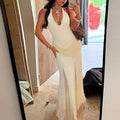 Nicole Halter Maxi Dress [7DBKOHL0]