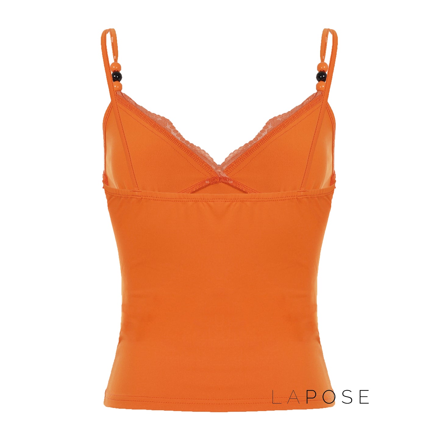 Nicolette Beaded Lace-Up Camisole [GH7DMTSK]