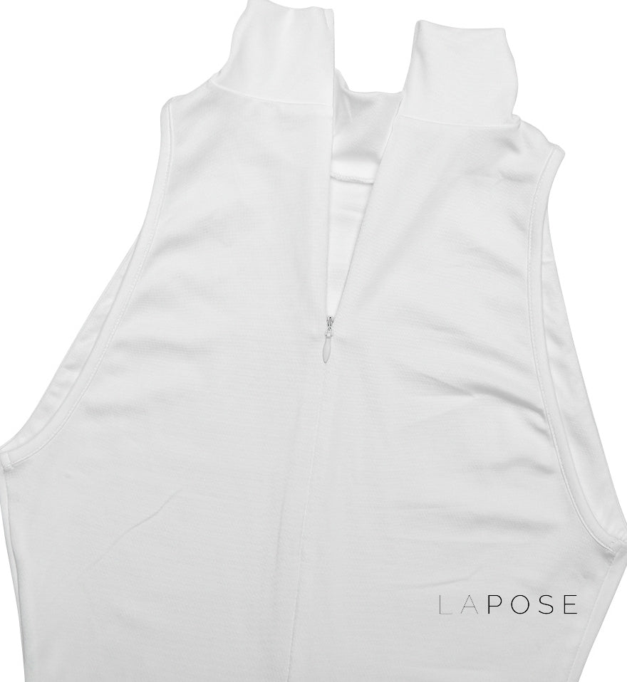 Nikole Mock Neck Ruched Maxi Dress [QPQYCYRC]